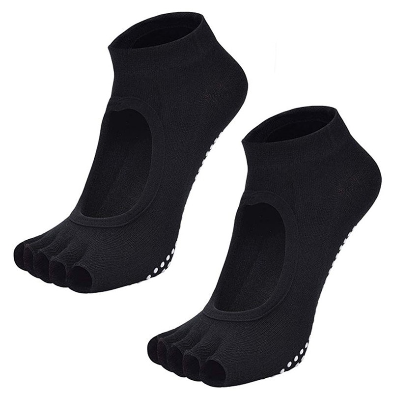 ارسال پس کرایه پستی جوراب پیلاتس مدل کف ژله ای کد 7923651