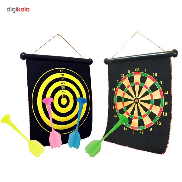ارسال پس کرایه پستی دارت مغناطیسی Magnet Dartboard سایز 17 اینچ