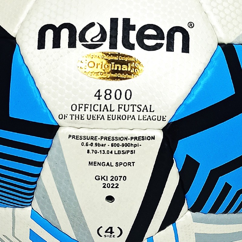 ارسال پس کرایه پستی توپ فوتسال مدل Europa League Orange 4800 کد 1-2070