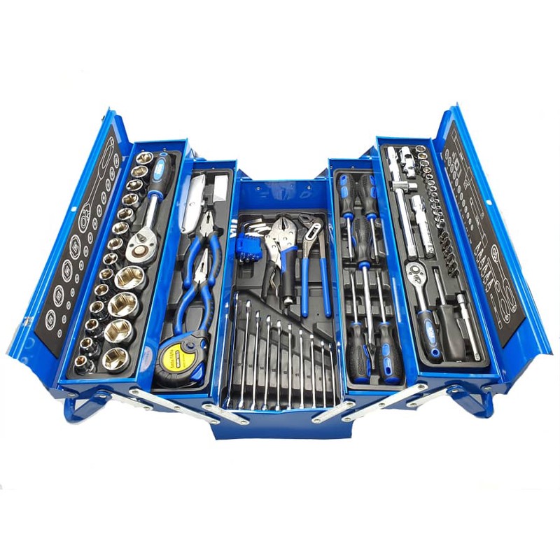 مجموعه 85 عددی جعبه ابزار باس مدل BS-TOLS-85 پس کرایه
