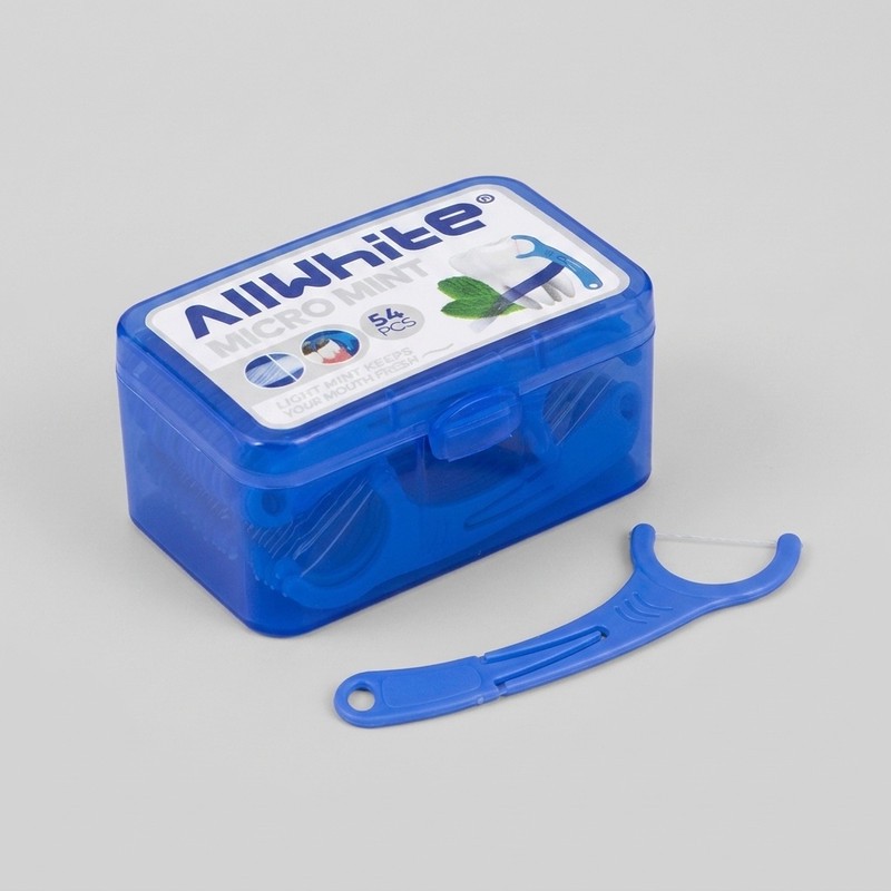 نخ دندان آل وایت مدل MICRO MINT بسته 54 عددی ارسال پس کرایه