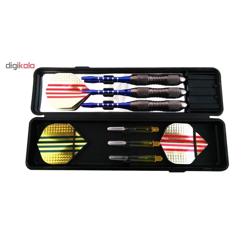 ارسال پس کرایه پستی دارت یدک مدل TUNGSTEN بسته 3 عددی