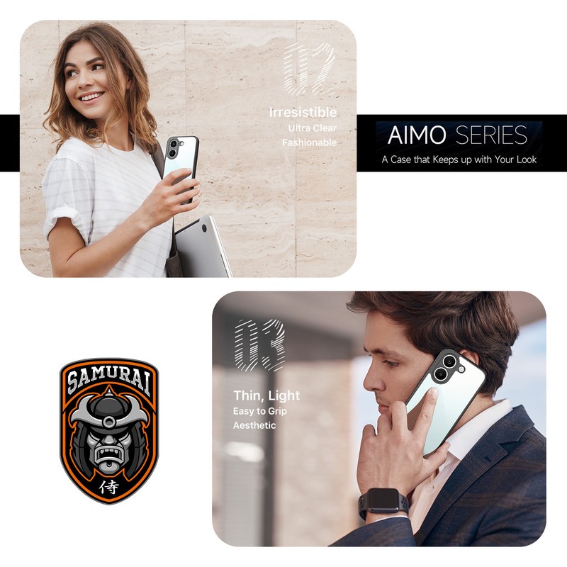 کاور سامورایی مدل Aimo مناسب برای گوشی موبایل شیائومی Poco X8 Pro ارسال پس کرایه