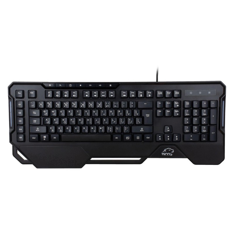 کیبورد گیمینگ تسکو مدل GK 8126، سوییچ ممبران، Full-Size، نورپردازی RGBجدید