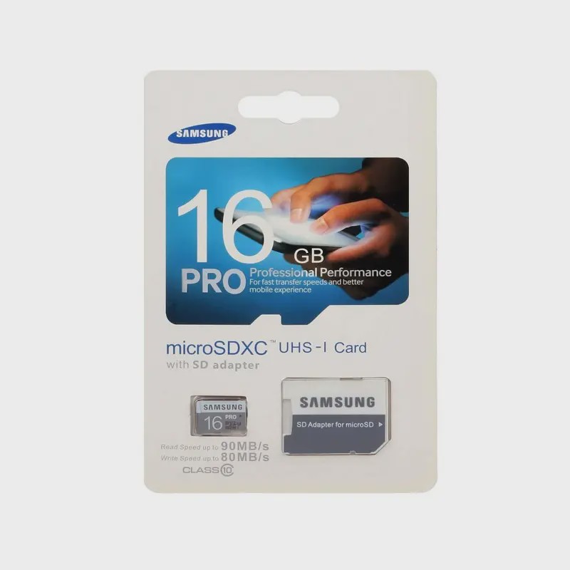 رم میکرو اس دی 16 گیگابایت سامسونگ مدل UHS-I Pro