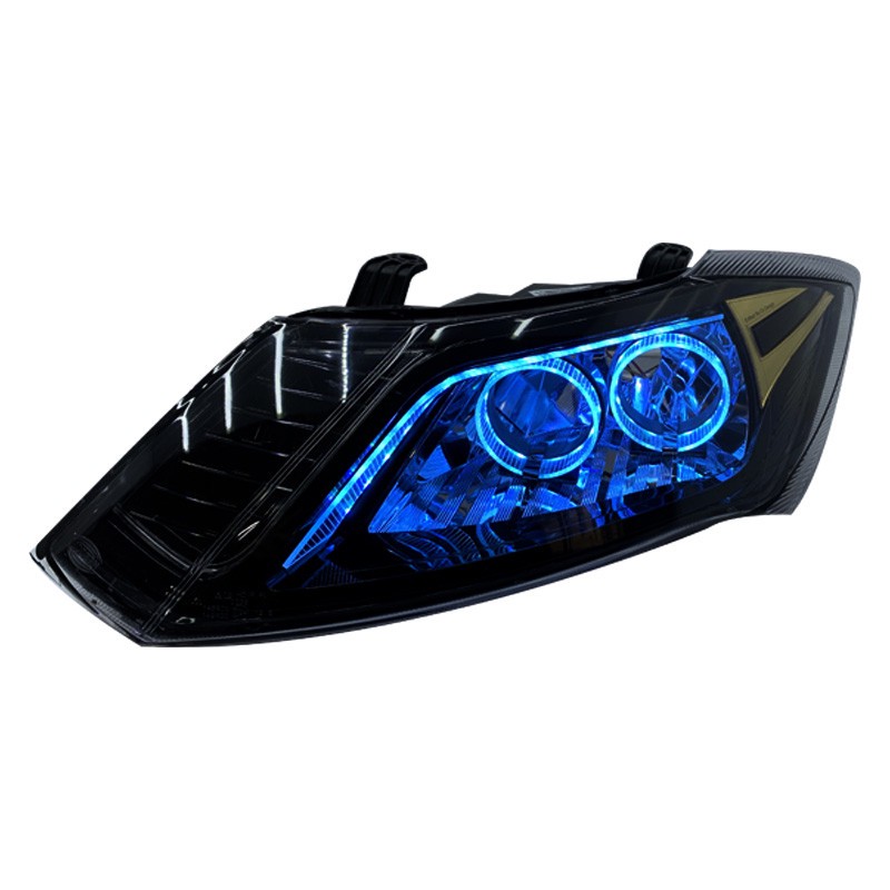 چراغ جلو خودرو گروه پژوهش صنعت مدرن مدل 3D-Angry-Ice مناسب برای ساینا و کوئیک بسته دو عددی