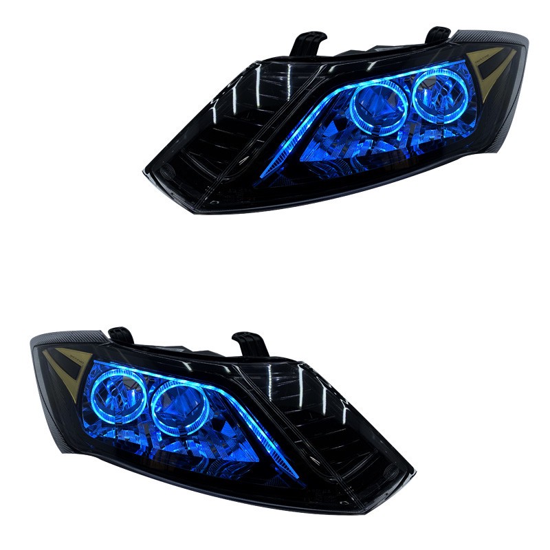 چراغ جلو خودرو گروه پژوهش صنعت مدرن مدل 3D-Angry-Ice مناسب برای ساینا و کوئیک بسته دو عددی