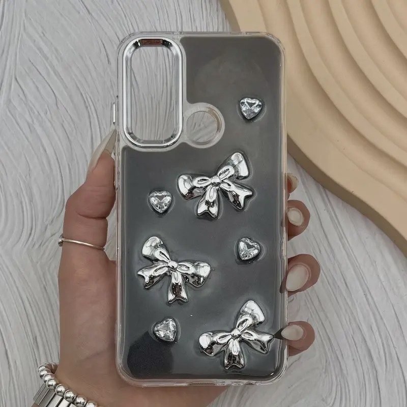 قاب گوشی Redmi Note 8 - Redmi Note 8 2021 شیائومی فانتزی برجسته رزینی Luxury Case لنز و دکمه کرومی کد E40-168681