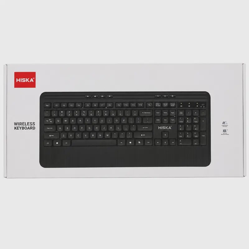 کیبورد بی سیم هیسکا مدل HX-KE210 کد Z156-140553