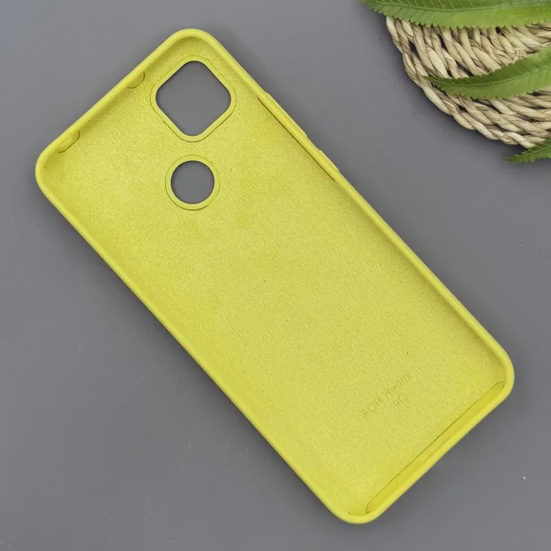 قاب گوشی Redmi 9C - Redmi 10A - Poco C3 شیائومی سیلیکونی اورجینال پاک کنی سورا SORA درجه یک زیربسته زرد کد 169972
