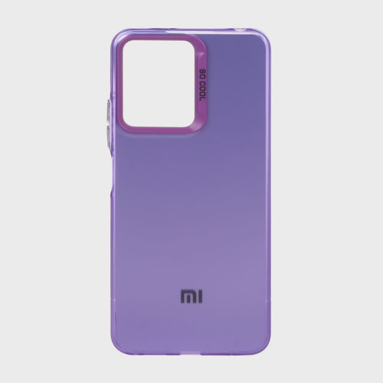 قاب گوشی Redmi Note 12 4G شیائومی اورجینال SO COOL سوکول بنفش کد 180896