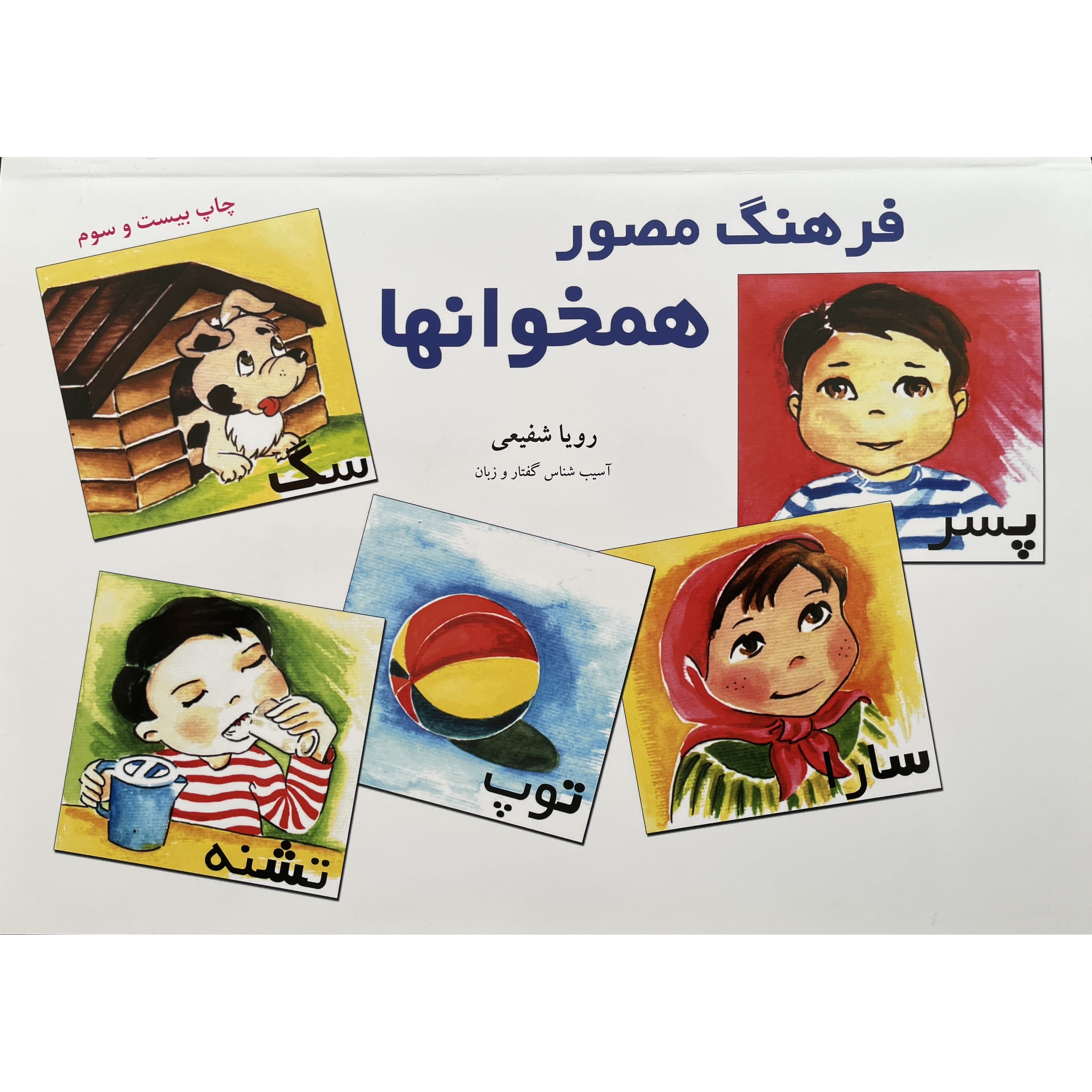 کتاب فرهنگ مصور همخوانها رویا شفیعی چاپ جدید