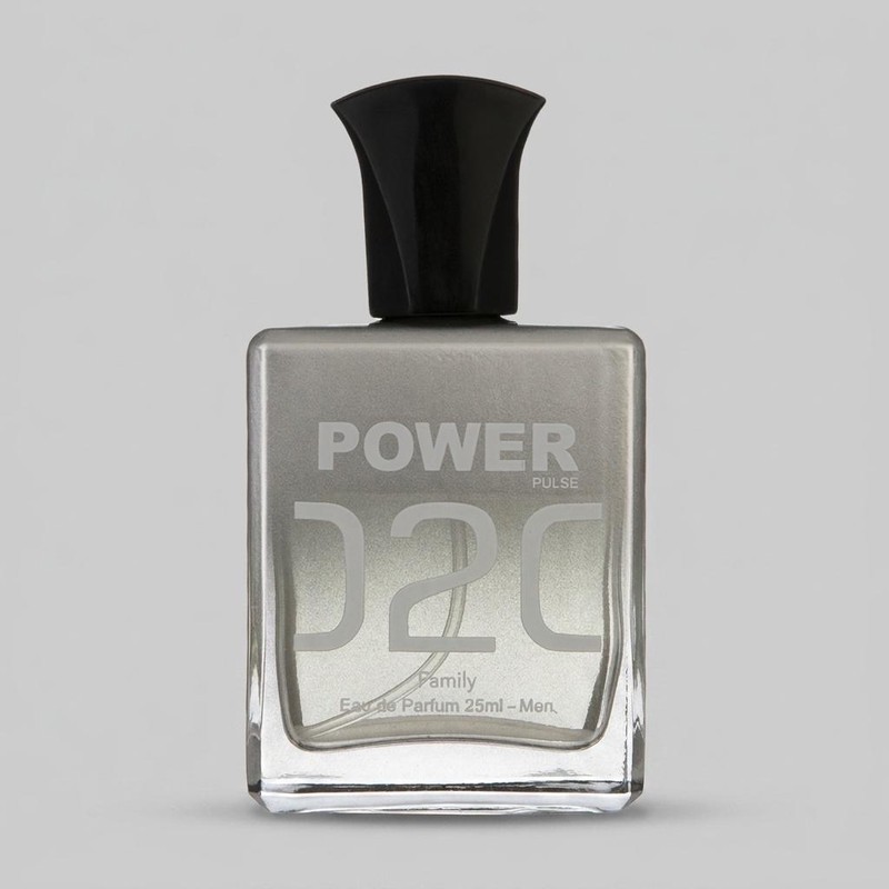 عطر جیبی مردانه پاور پالس مدل مولکول02 حجم 25 میلی لیتر