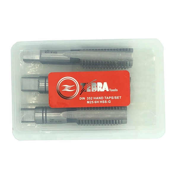 قلاویز دستی زبرا مدل DIN352 سایز 25x3 میلیمتر بسته3عددی
