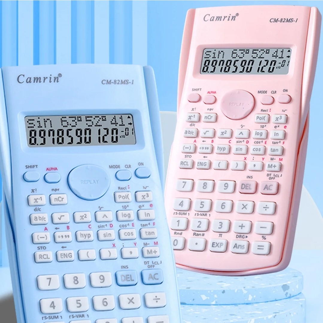 ماشین حساب مهندسی رنگ پاستلی برند Camrin