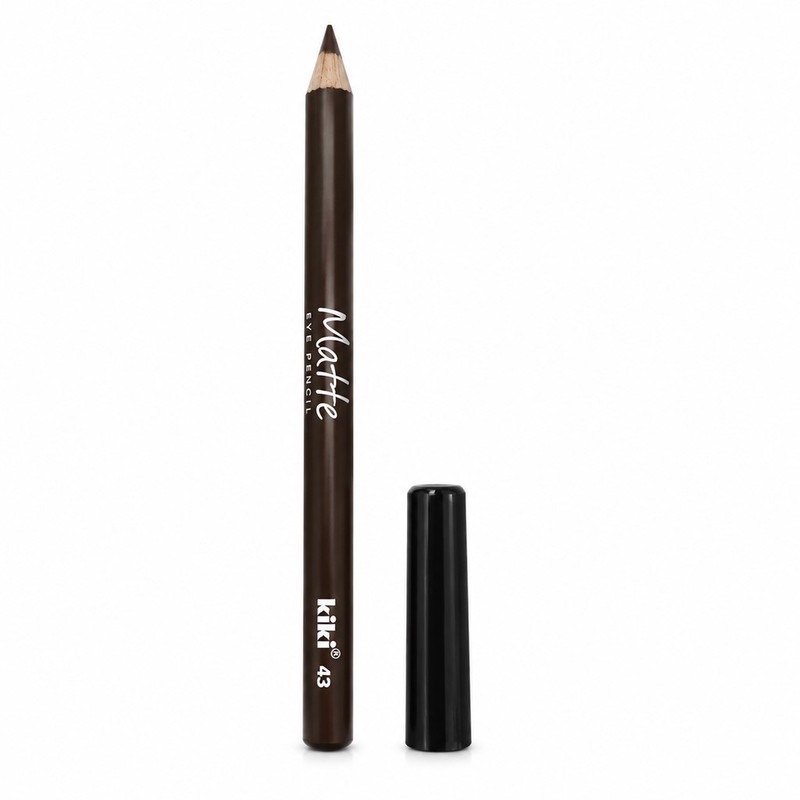 مداد چشم مات کیکی مدل Matte شماره 43 رنگ قهوه ای تیرهجدید