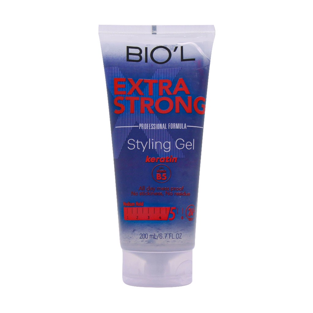 ژل موی سر اکسترا استرانگ 5 بیول Extra Strong Hair Styling Gel 5 Biol