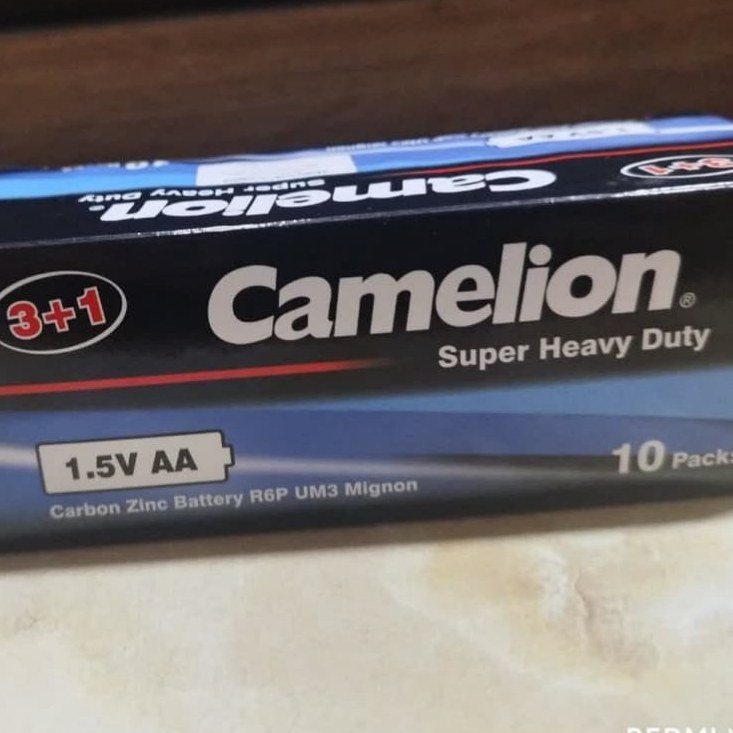 باتری قلمی 1.5 ولت برند camelion پک40 عددیجدید