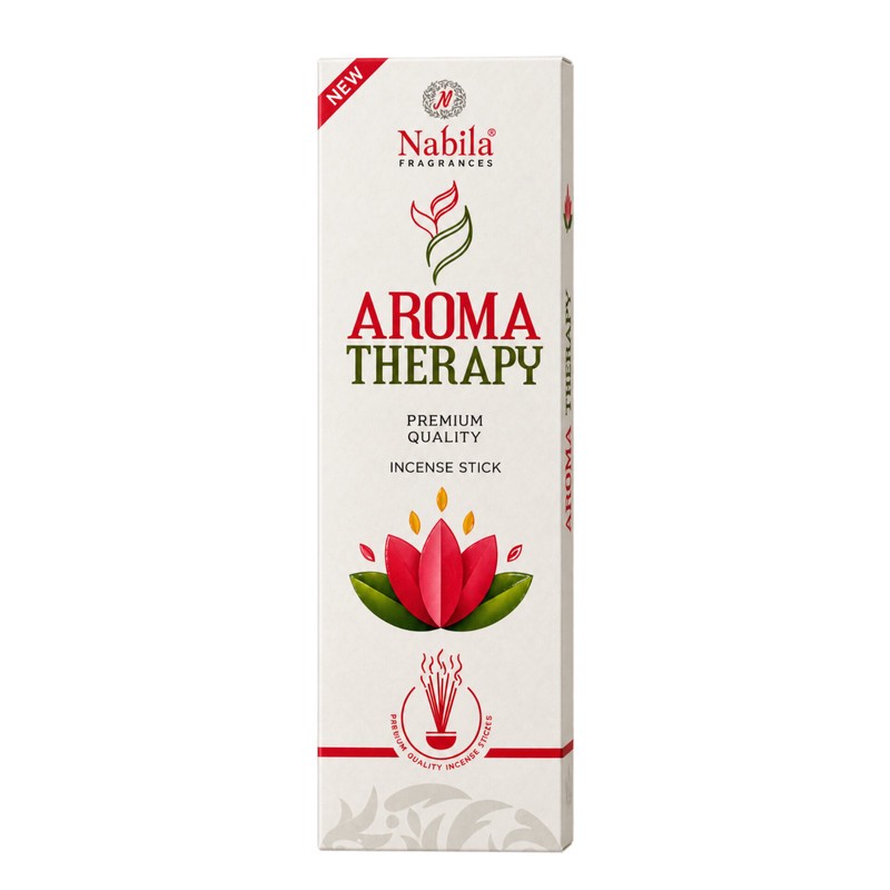 عود دستساز نابیلا مدل aroma therapy رایحه ادکلن بسته 50 عددی