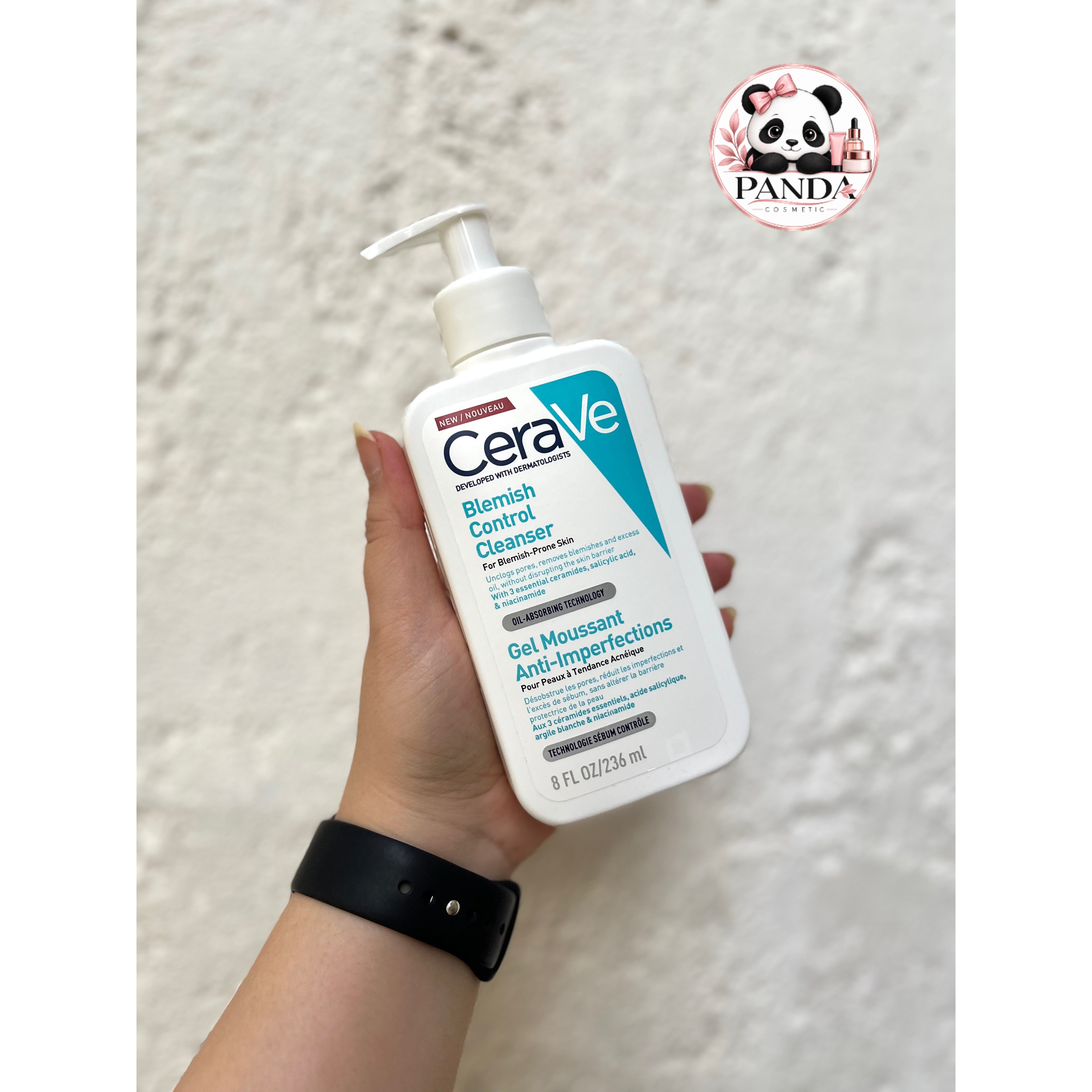ژل شوینده ضد جوش و کنترل آکنه سراوی CeraVe حجم 236 میل مدل Blemish Control