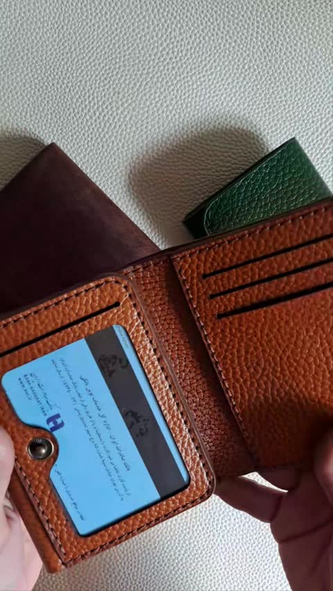 کیف پول جیبی چرم کد 190