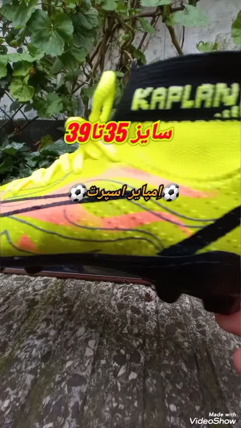 کفش فوتبال جورابی پسرانه ارسال رایگان سایز 30تا40