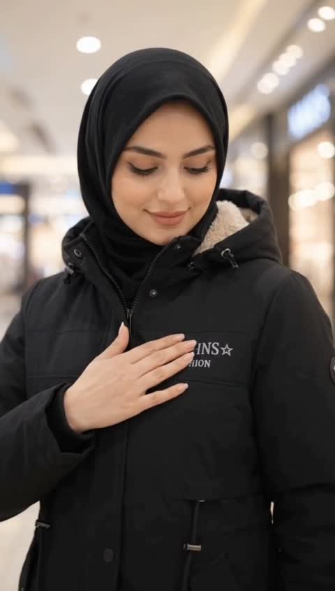 کاپشن دخترانه وزنانه تی سی پافرشو تضمینی 