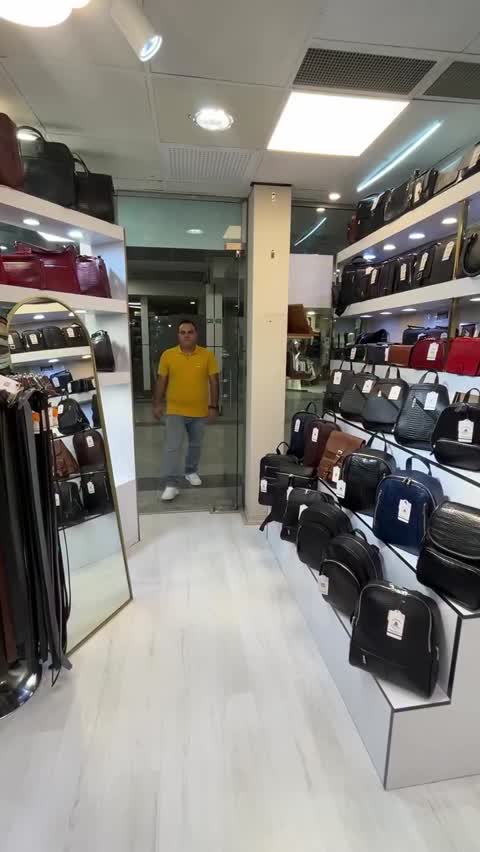 کوله پشتی تمام چرم طبیعی مدل دخترانه