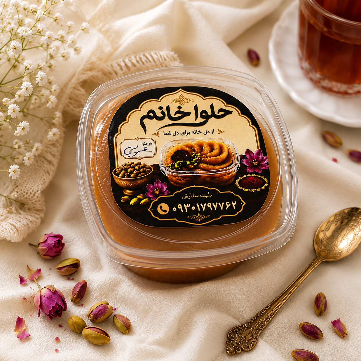 حلوا عربی (از دل خونه برای دل شما)