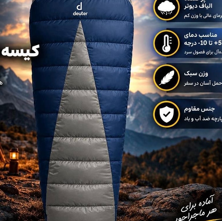 کیسه خواب الیاف دیوتر