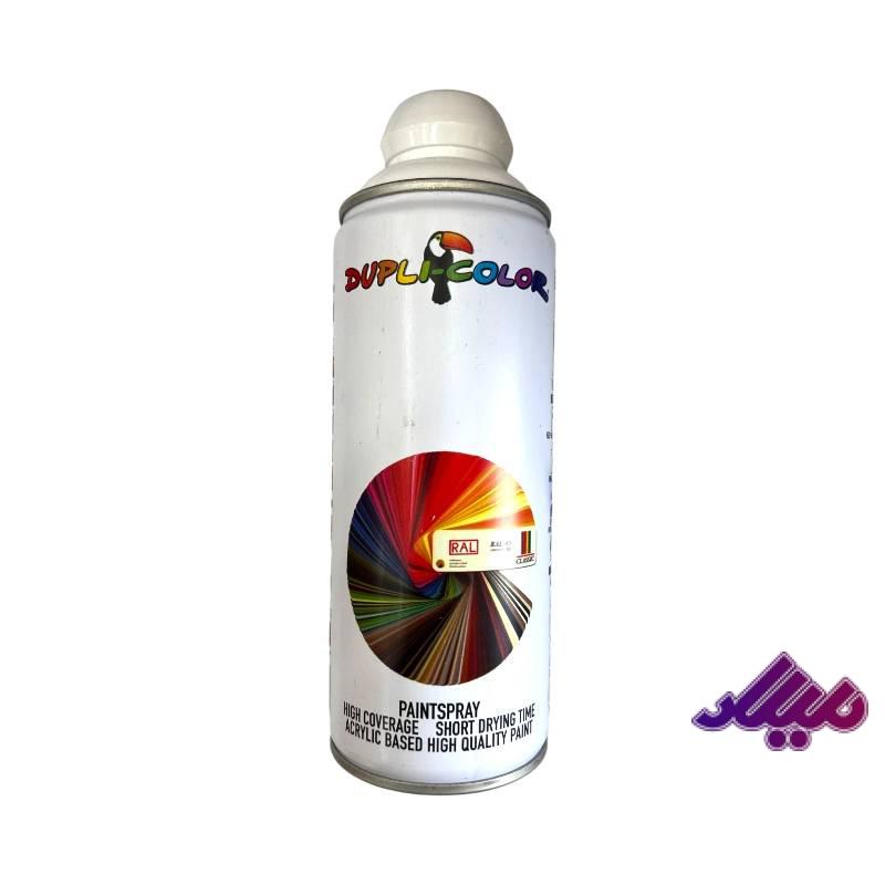 هنری اسپری دوپلی کالر سفید براق 400ml
