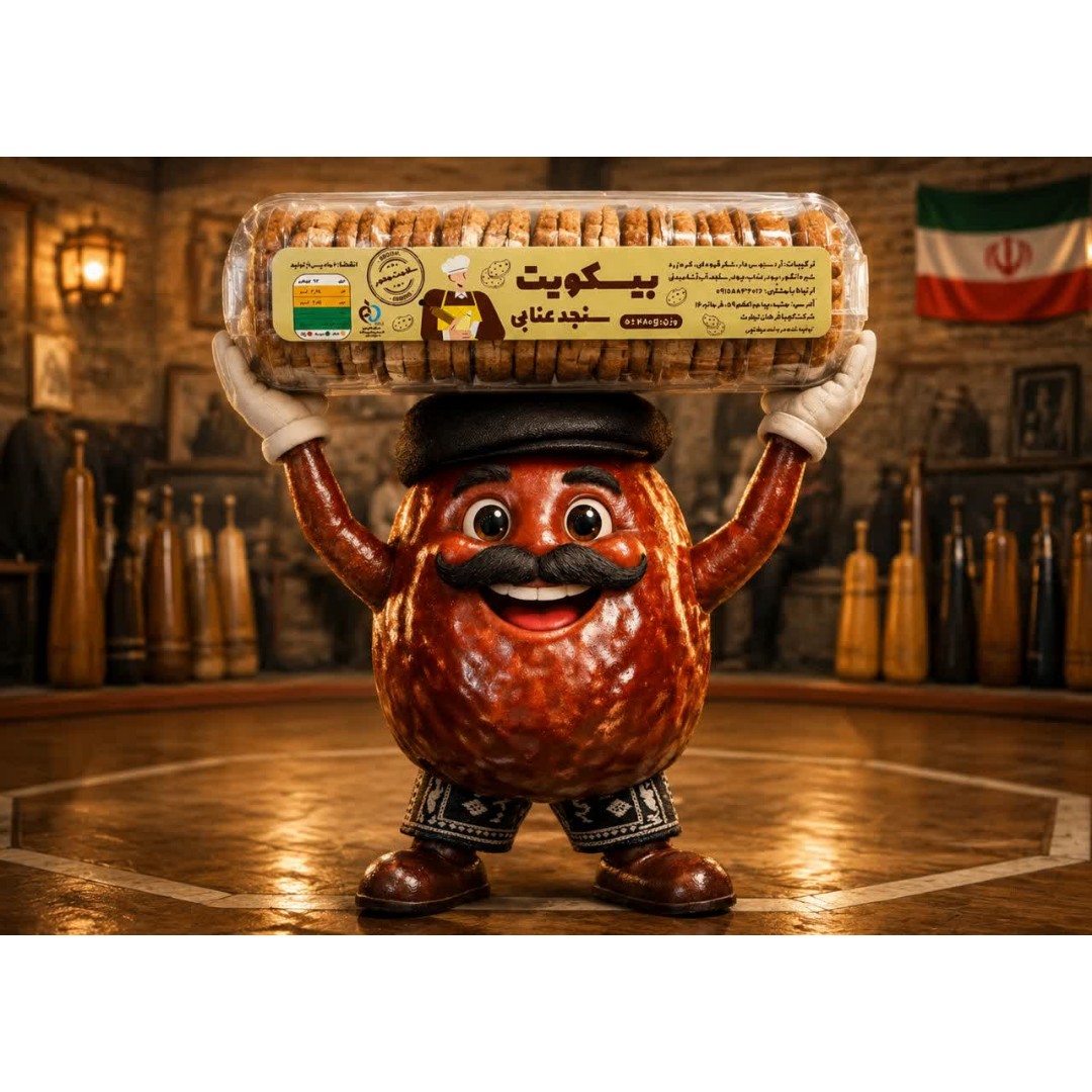 بیسکویت عناب و سنجد(پس کرایه)