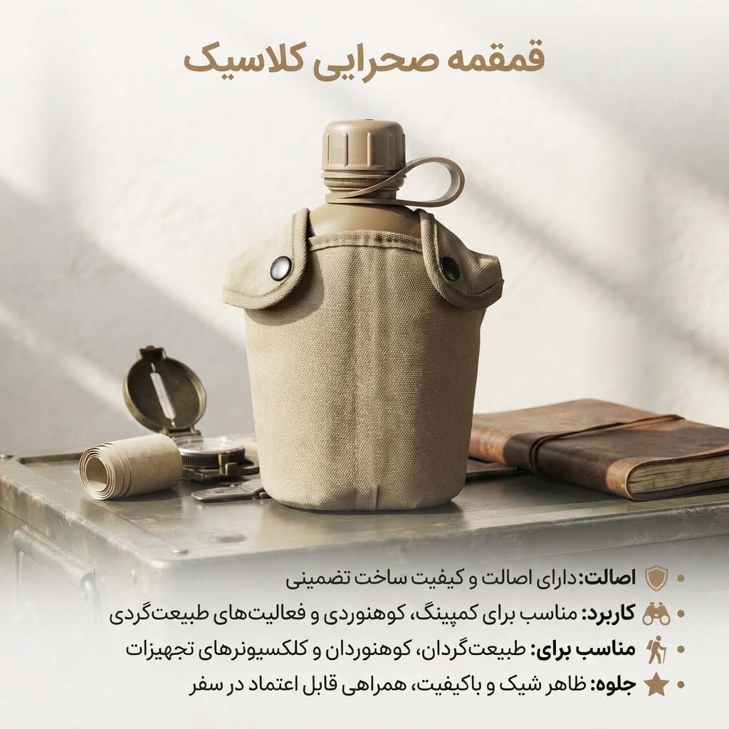 قمقمه کوهنوردی و نظامی