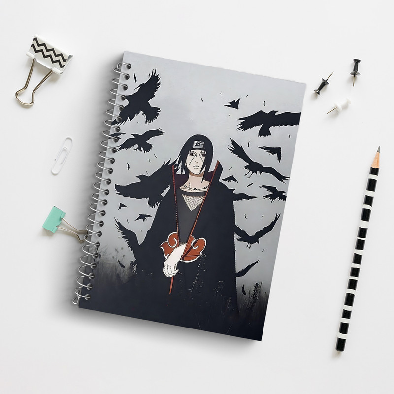 دفتر نت موسیقی 50 برگ خندالو طرح انیمه ناروتو Naruto کد N3610 - با بهترین کیفیت