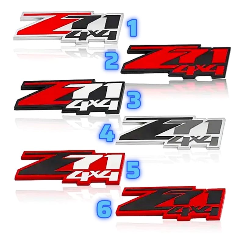 آرم استیل Z71 آفرود نیسان موتور NISSAN رنگبندی ( پس کرایه )