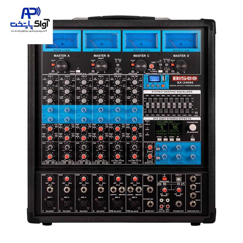 اکو4 آمپلی فایر بیسکو مدل SX-24000