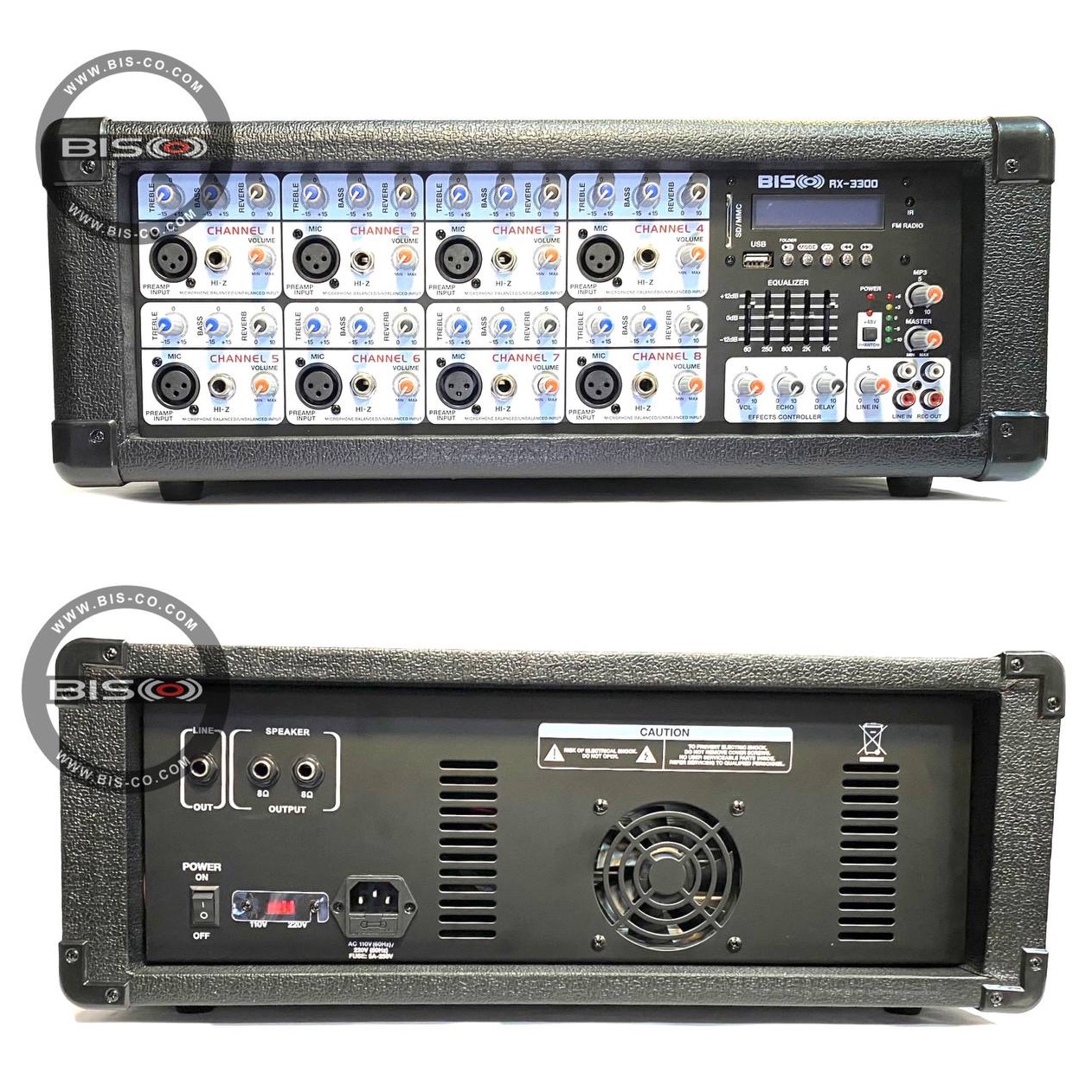 اکو آمپلی فایر 260 وات BS-6200
