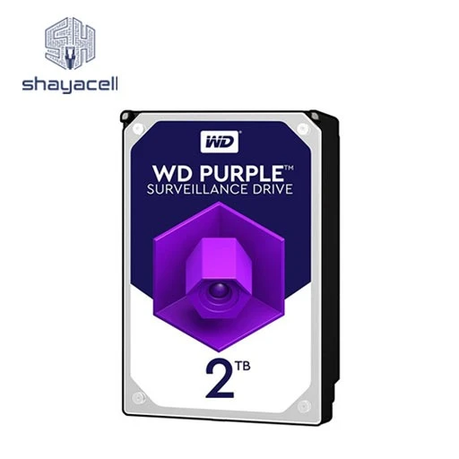 هارد اینترنال وسترن دیجیتال بنفش 2TB با گارانتی شرکتی