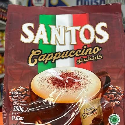 کاپوچینو سانتوس بسته 20 عددی SANTOS مدل Cappuccino