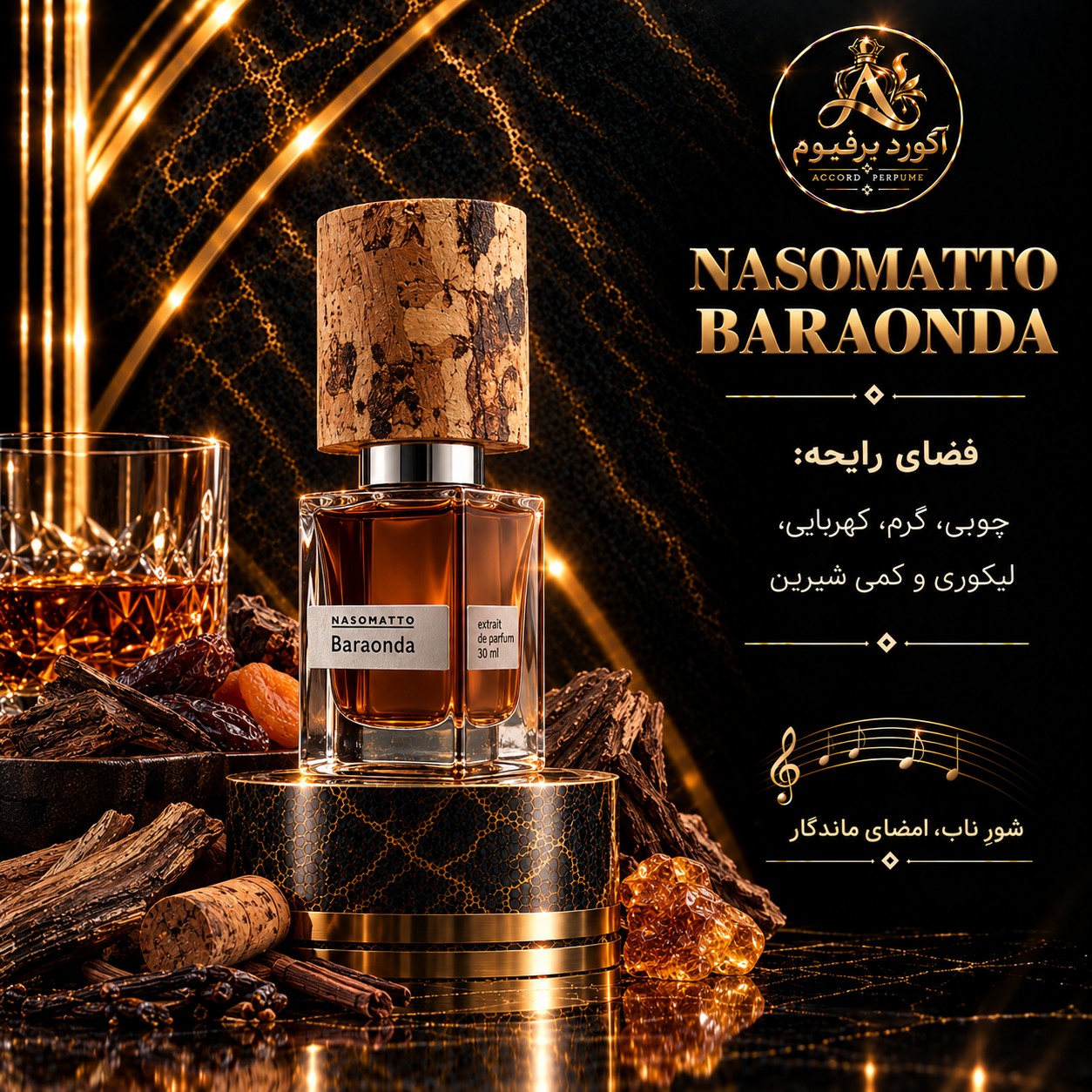 عطر بارئوندا ناسوماتو(آکورد پرفیوم)