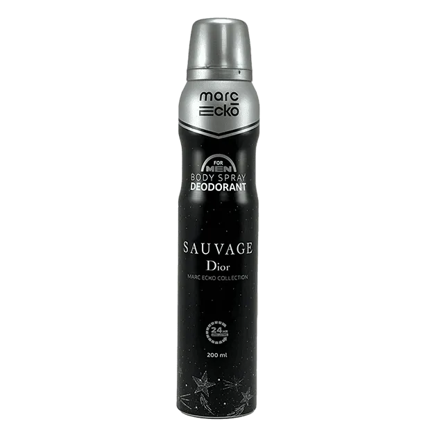 اسپری بدن مردانه مارک اکو مدل Sauvage Dior – رایحه خنک، تلخ و چوبی کلاسیک