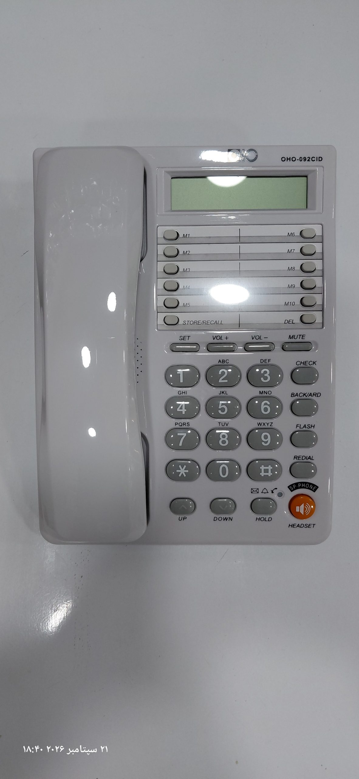 تلفن رومیزی oho-092 CIDجدید