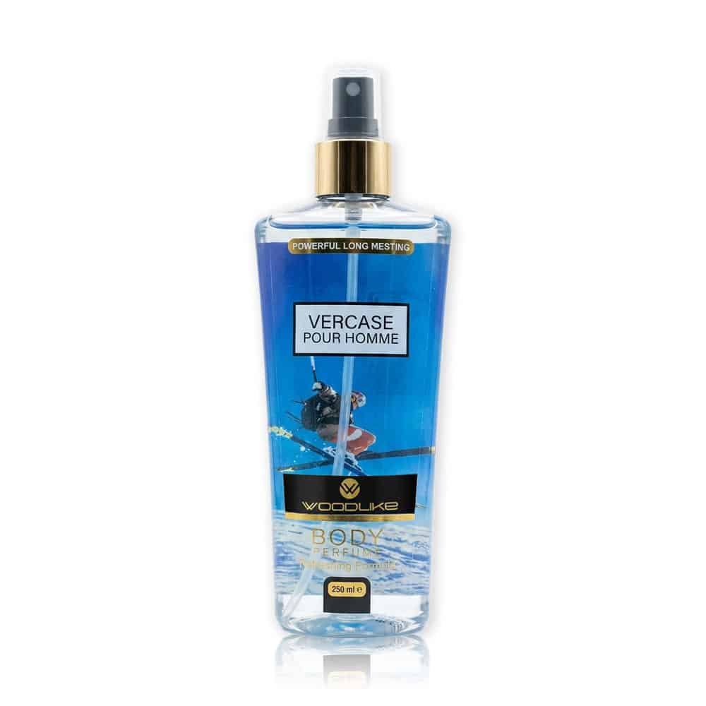 بادی اسپلش مردانه VERCASE POUR HOMME وودلایک، 250میل | Woodlike