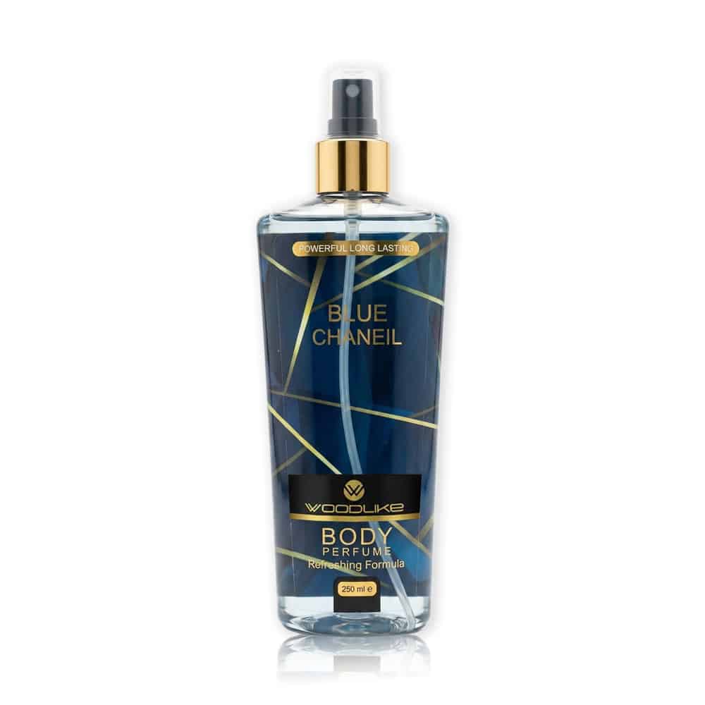 بادی اسپلش مردانه BLUE CHANEL وودلایک، 250میل | Woodlike