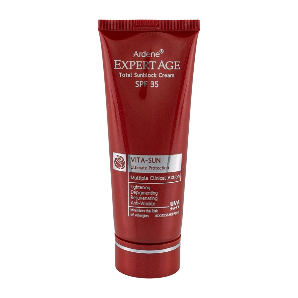 کرم ضد آفتاب آردن اکسپرتیج روشن کننده و ضدچروک SPF35 وزن 45 گرم