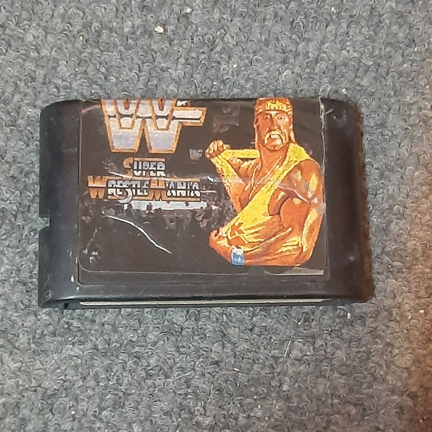 بازی معروف کشتی کج سگا super wrestlemania کاملا سالم و تست شده