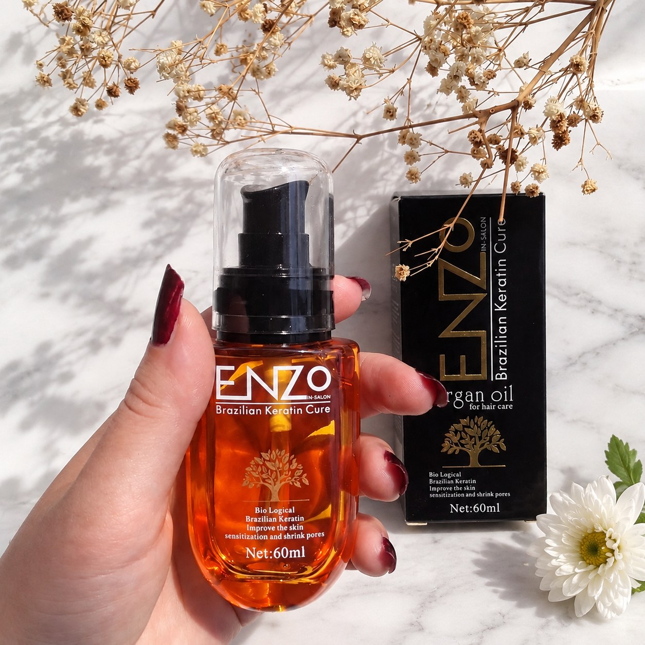 روغن مو انزو مدل Argan