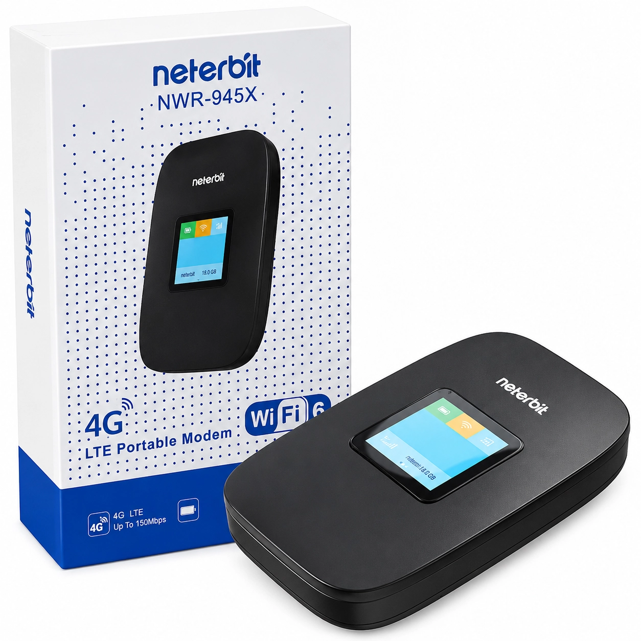 مودم همراه 4G LTE برندNeterbit مدل NWR-945Xجدید