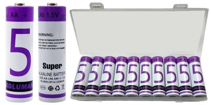 باتری قلمی koluman 1.5 v تعداد1عددجدید