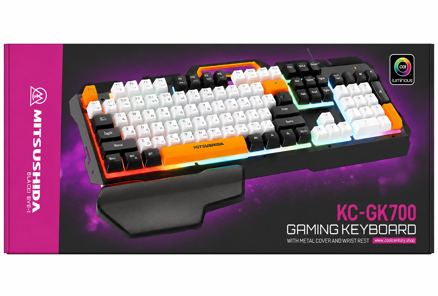 کیبورد گیمینگ میتسوشیدا مدل KC-GK700جدید